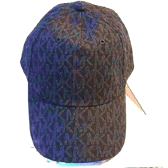 MICHAEL Michael Kors Logo Cap  Blk/Gray  *New* - Picture 1 of 10